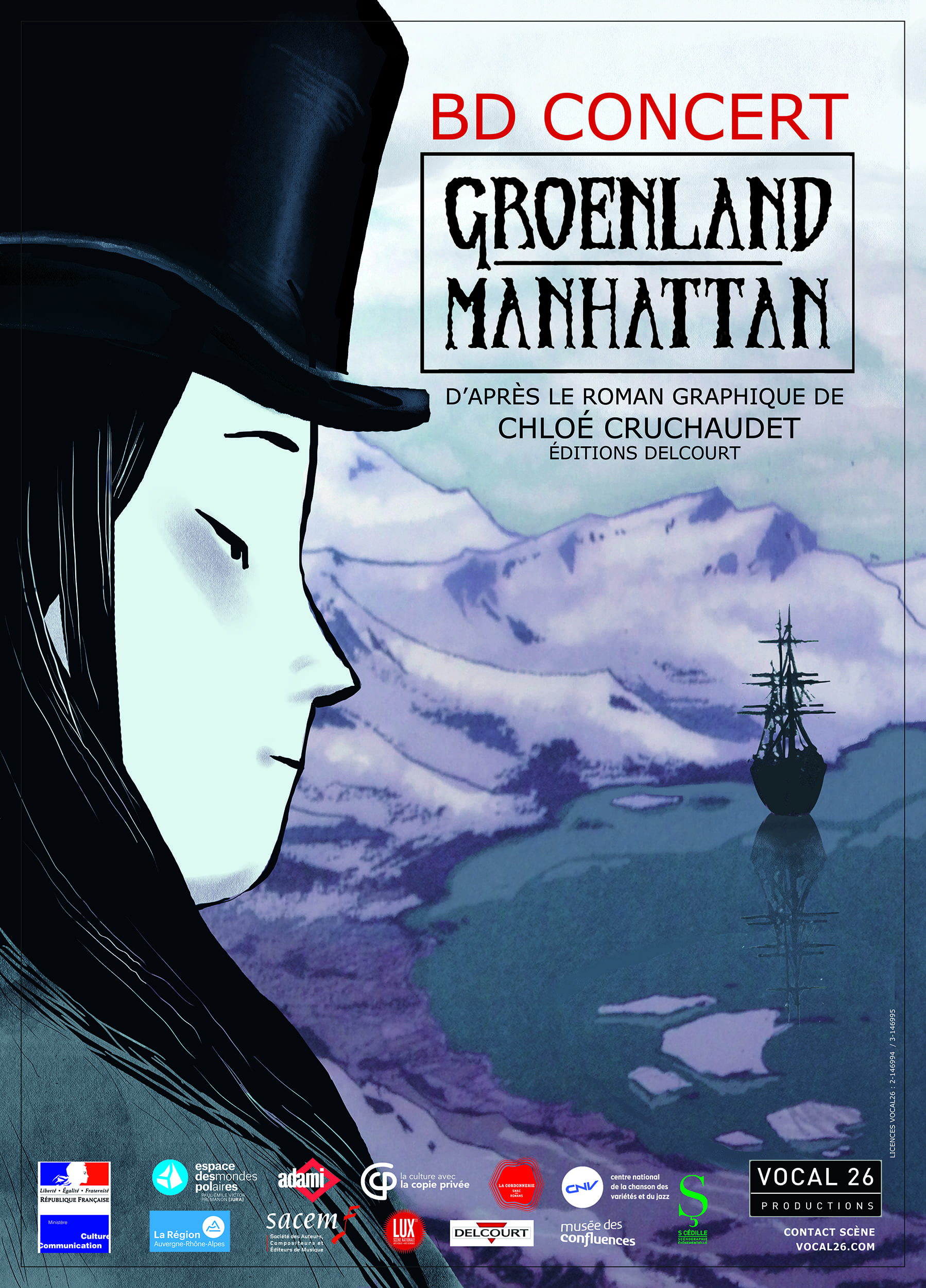 affiche groenland manatthan